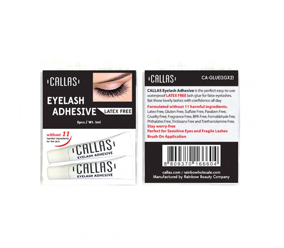 Callas Eyelash Adhesive Clear (1g x 2pcs)