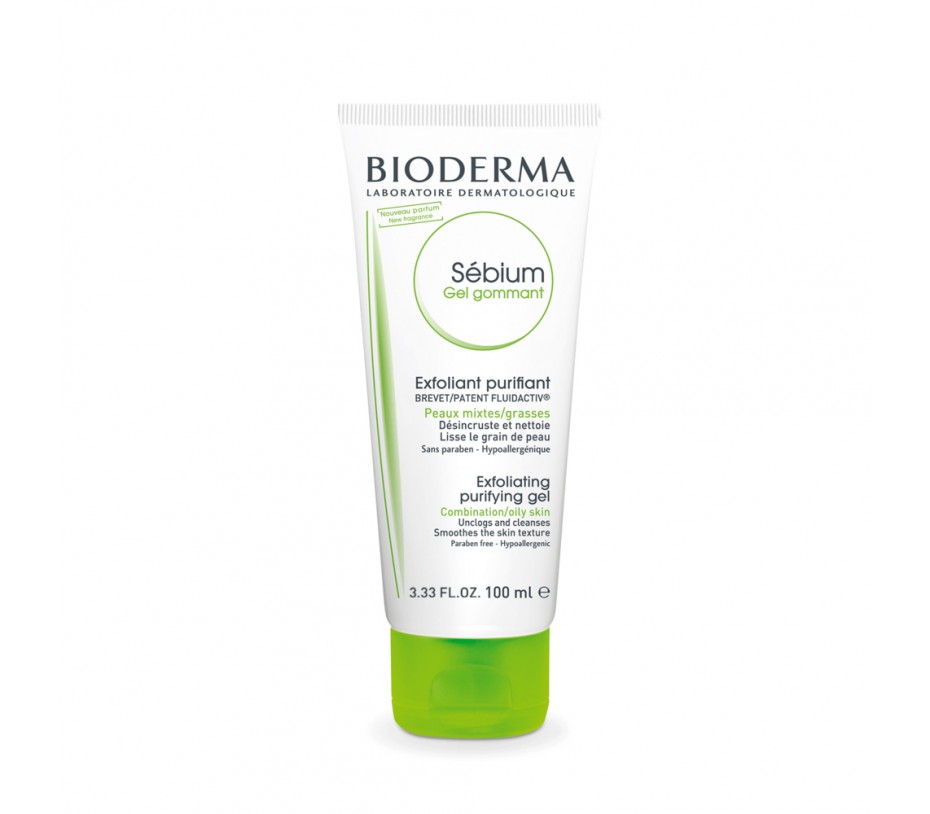 Bioderma Sebium Exfoliating Purifying Gel 3.33fl.oz/100ml