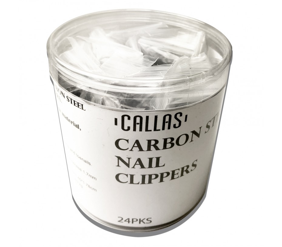 Callas Carbon Steel Nail Clippers 24pcs