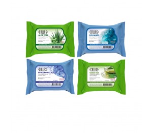 Callas Cleansing & Make up Remover 30 Wipes *New* 4 Kinds