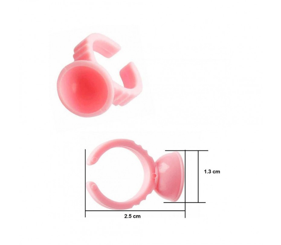 Callas Disposable Eyelash Extension Round Glue Holder / Ring (100pcs)