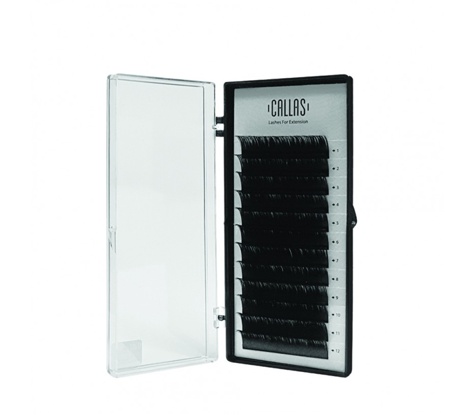 Callas Individual Eyelashes for Extensions, 0.05mm C Curl - 15mm