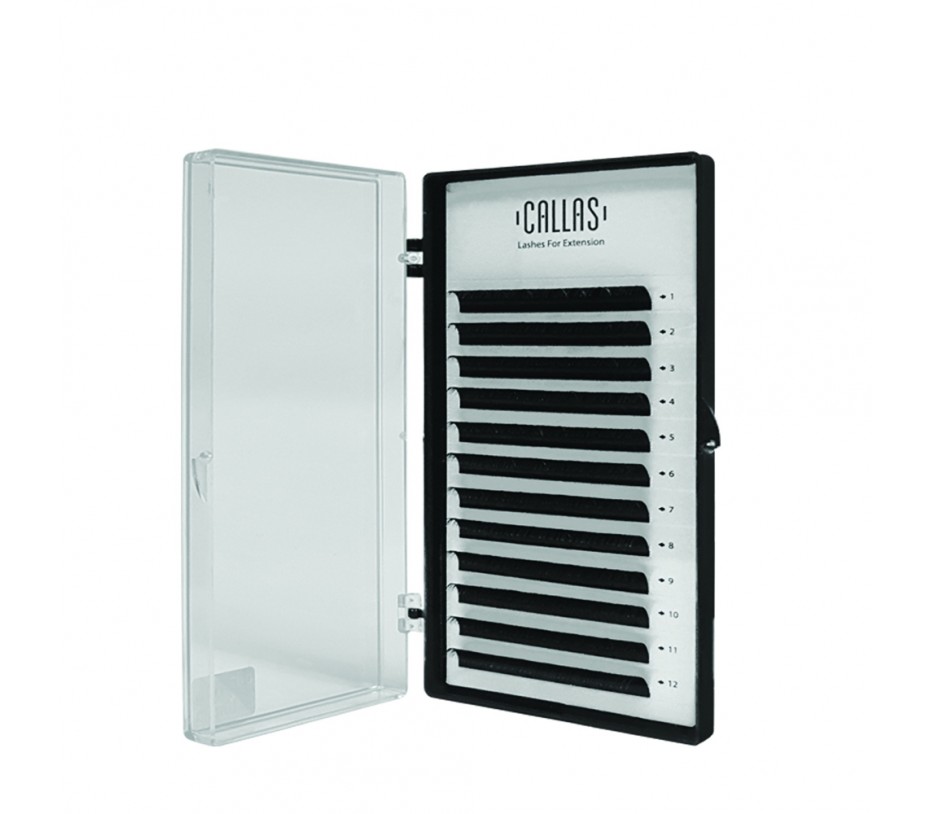 Callas Individual Eyelashes for Extensions, 0.05mm D Curl - 10mm