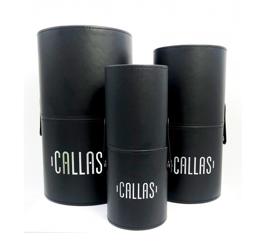 Callas Makeup Brush Holder Cylinder Type (3pcs Set)