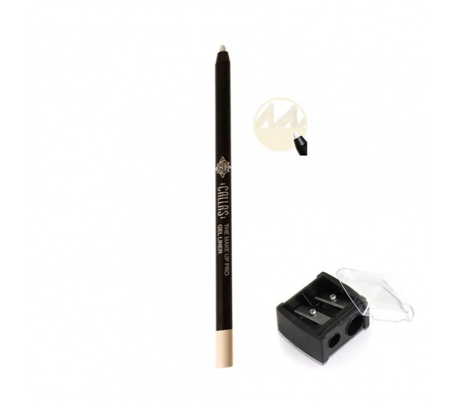 Callas The Make Up Pro Gel Eye Liner (CGE02 Glam White ) 0.52fl.oz/15.4ml