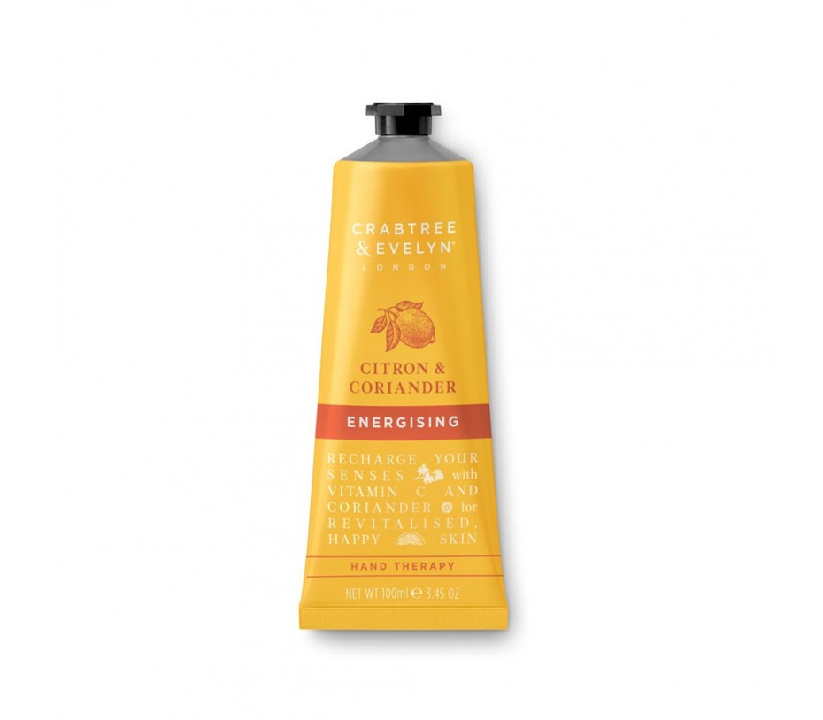 Crabtree & Evelyn Citron & Coriander Energising  Hand Therapy 3.45fl.oz/100ml