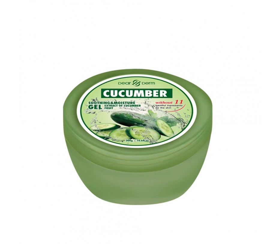 Dearderm Cucumber Soothing & Moisture Gel 10.6fl.oz/300g