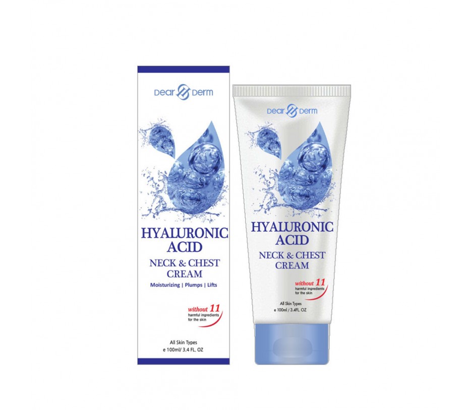 Dearderm Hyaluronic Acid Neck & Chest Cream 3.4fl.oz/100ml