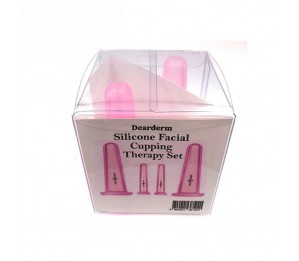 Dearderm Silicone Facial Cupping Therapy Set