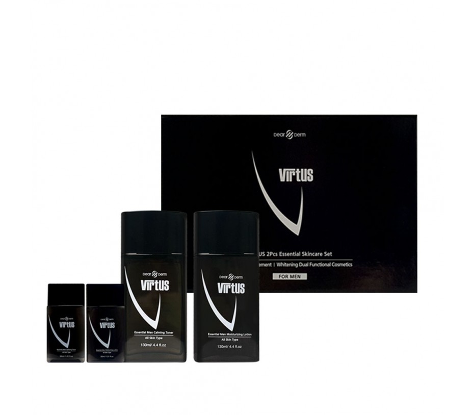 Dearderm Virtus 2pcs Essential Skincare Set