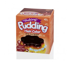 Dongsung eZn Shaking Pudding Hair Color (Cappuccino Brown 5.4) 2.37oz/67g