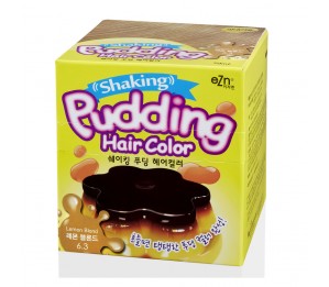 Dongsung eZn Shaking Pudding Hair Color (Lemon Blonde 6.3) 2.37oz/67g