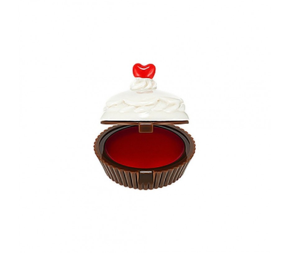 Holika Holika Dessert Time Lip Balm (01 Red Cupcake) 0.24oz/6.8g