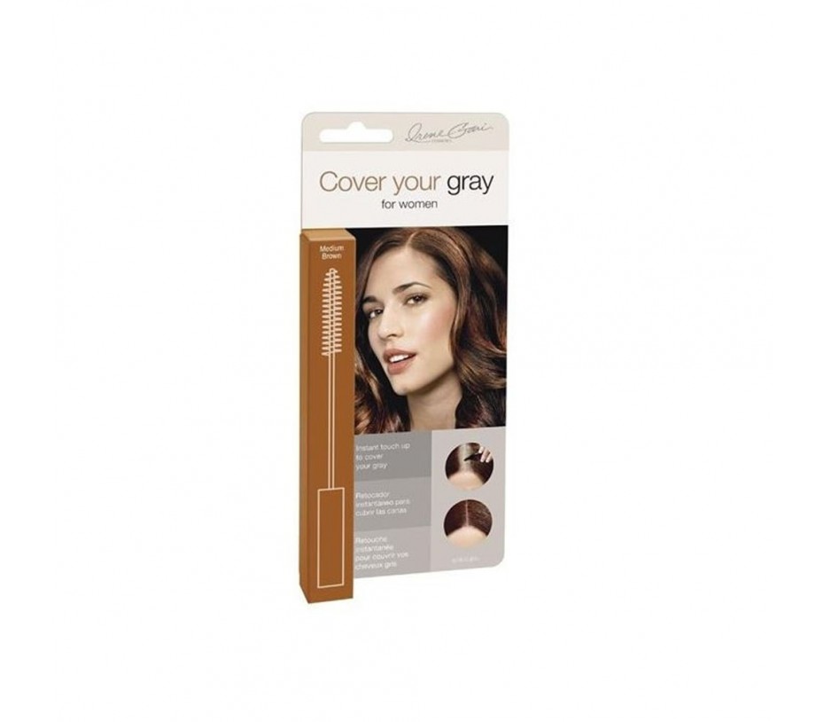 Irene Gari Cover your gray Cleanse & Cover (Medium Brown) 0.25fl.oz/7.4ml