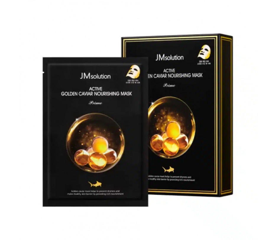 JM Solution Active Golden Caviar Nourishing Mask (10pcs)