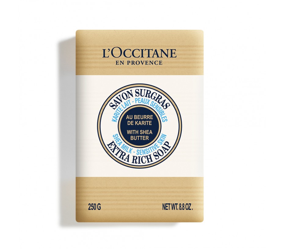 L'occitane Shea Butter Milk Extra Gentle Soap 8.8oz/249g
