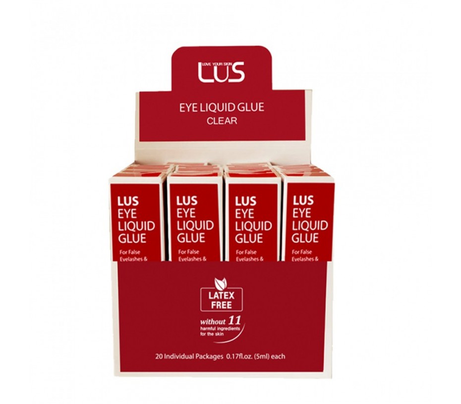 Lus Eye Liquid Glue (Clear With Display) 20 pcs