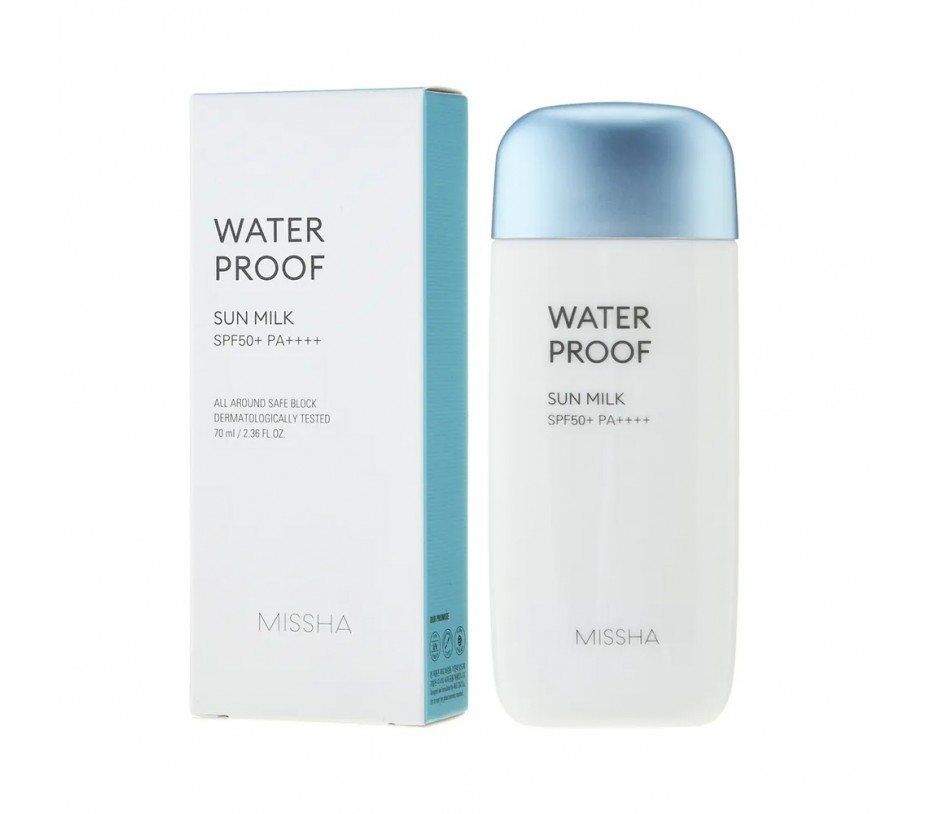 Missha Water Proof Sun Milk SPF50+ 2.36fl.oz/70ml