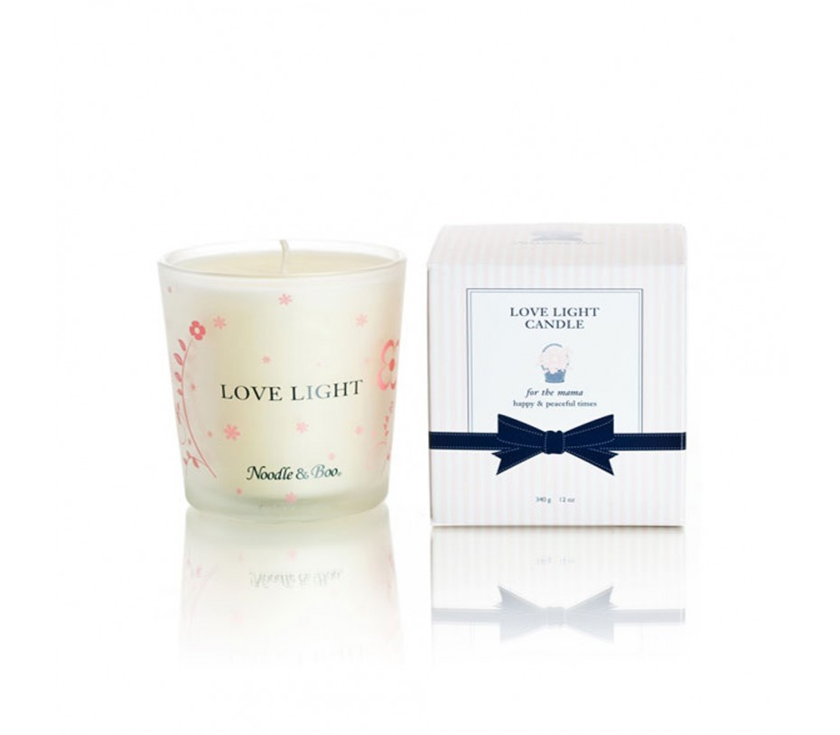 Noodle & Boo For the Mama Love Light Candle  12fl.oz/355ml