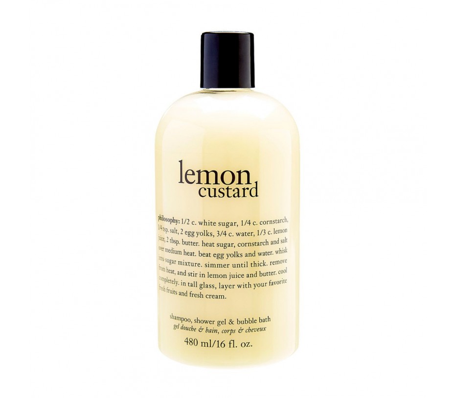 Philosophy Lemon Custard shampoo, shower gel & bubble bath 16fl.oz/480ml