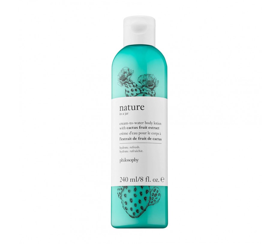 Philosophy Nature in a jar Cream to water Body Lotion with cactus fruit extract 8fl.oz/240ml