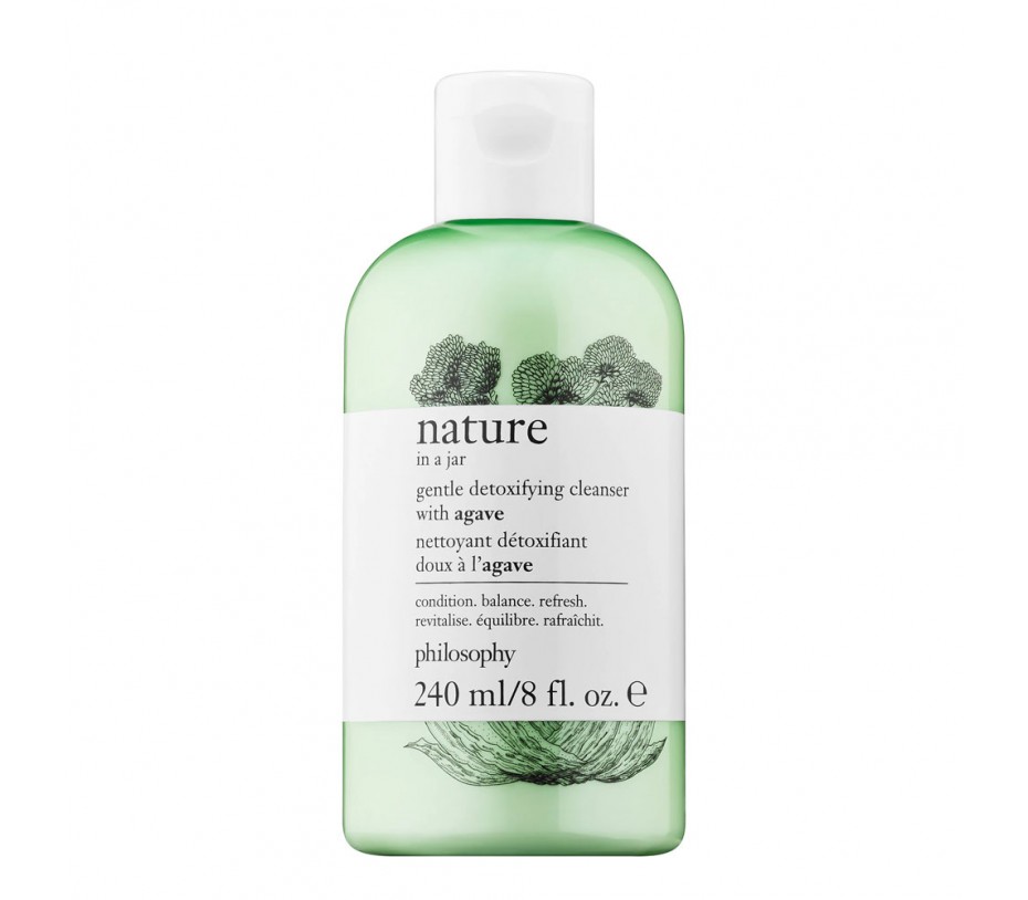 Philosophy Nature in a jar Gentle detoxifying Cleanser with agave 8fl.oz/240ml