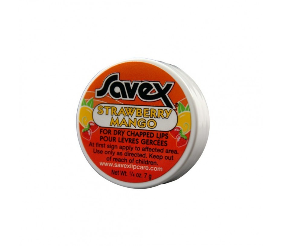 Savex Lip Balm Strawberry Mango Jar 0.25oz/7.1g