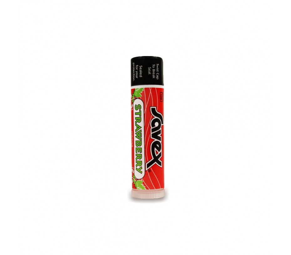 Savex Lip Balm Strawberry Stick 0.15oz/4.3g