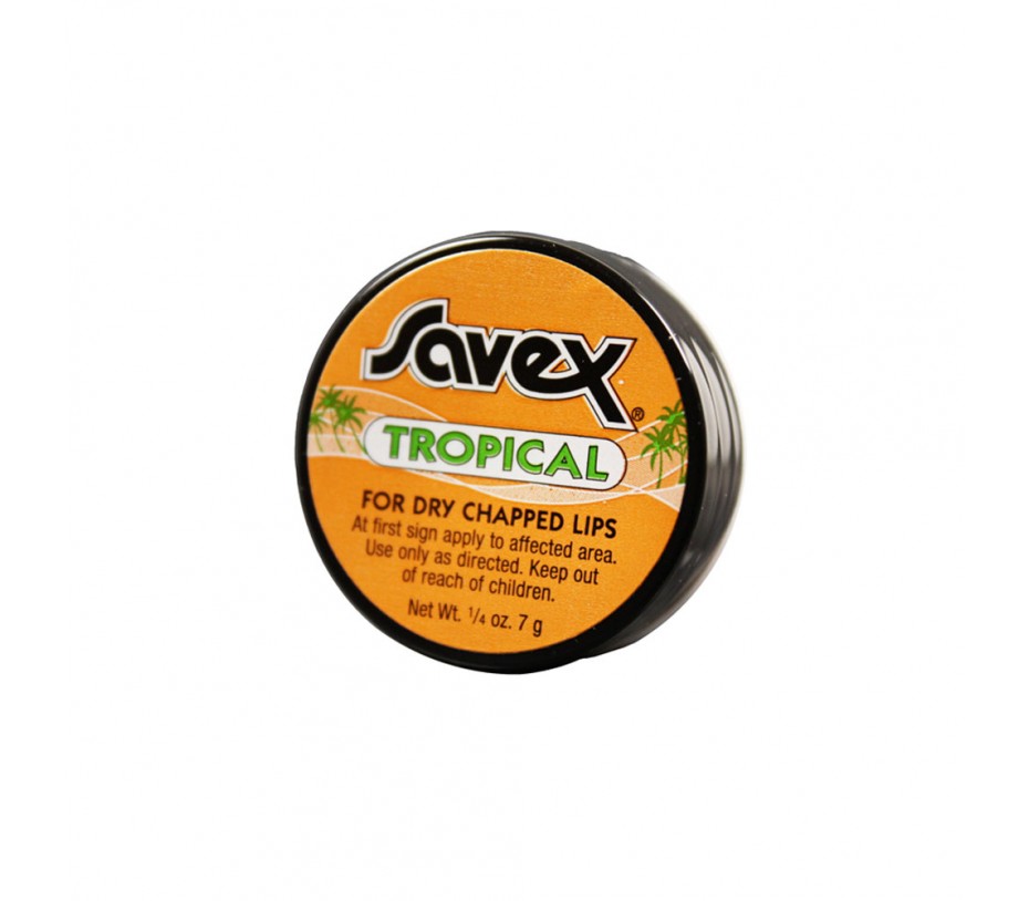 Savex Lip Balm Tropical Jar 0.25oz/7.1g