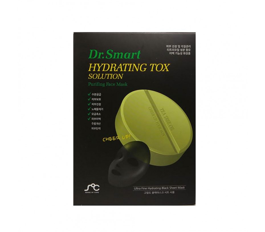 Sense of Care Dr. Smart Hydrating Tox Solution Purifying Face Mask (10 Sheets) 0fl.oz/0ml