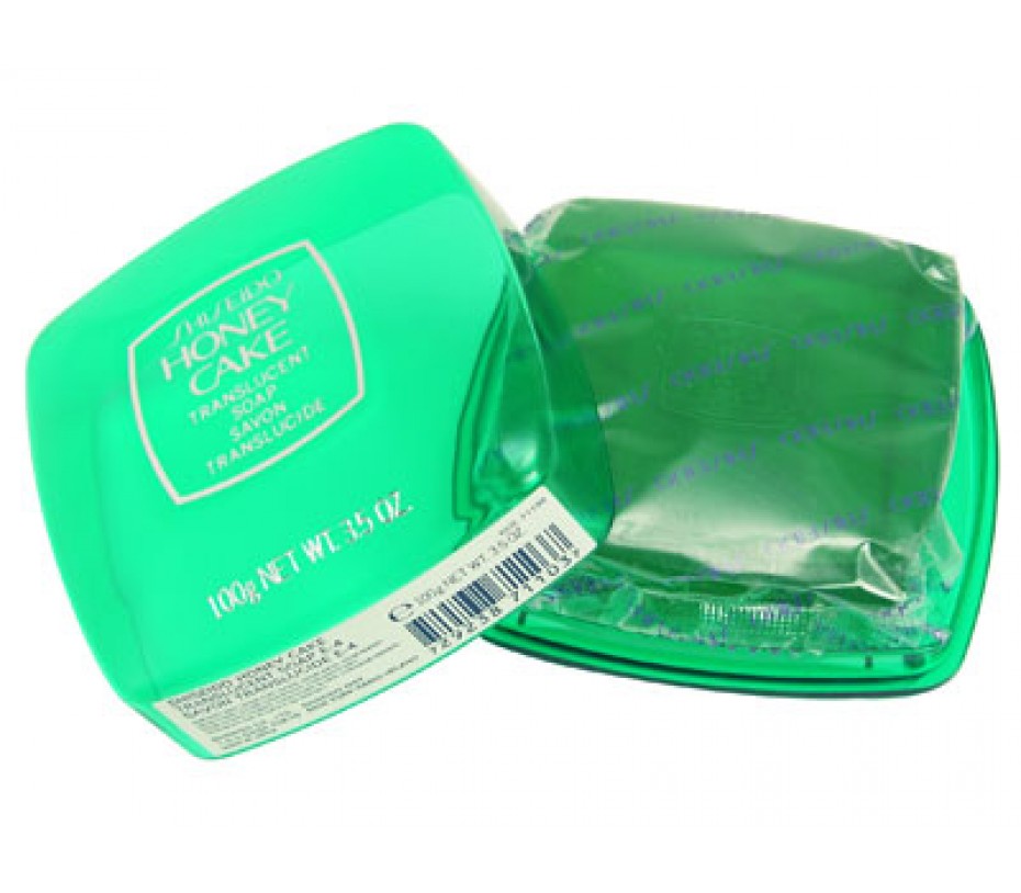 Shiseido Special Honey Cake Translucent Soap E-4 (Green) 3.5oz/100g