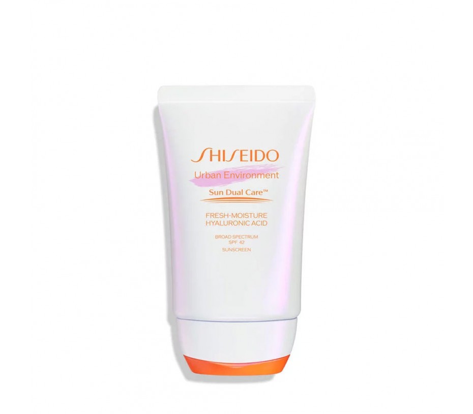 Shiseido Sun Ginza Tokyo Urban Environment Sun Dual Care Fresh-Moisture with Hyaluronic Acid SPF42 1.8oz/50ml