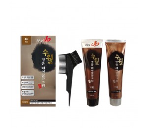 Su Wall Luxury Hair Color Cream (4S Brown) 120g + 120g  0oz/0g