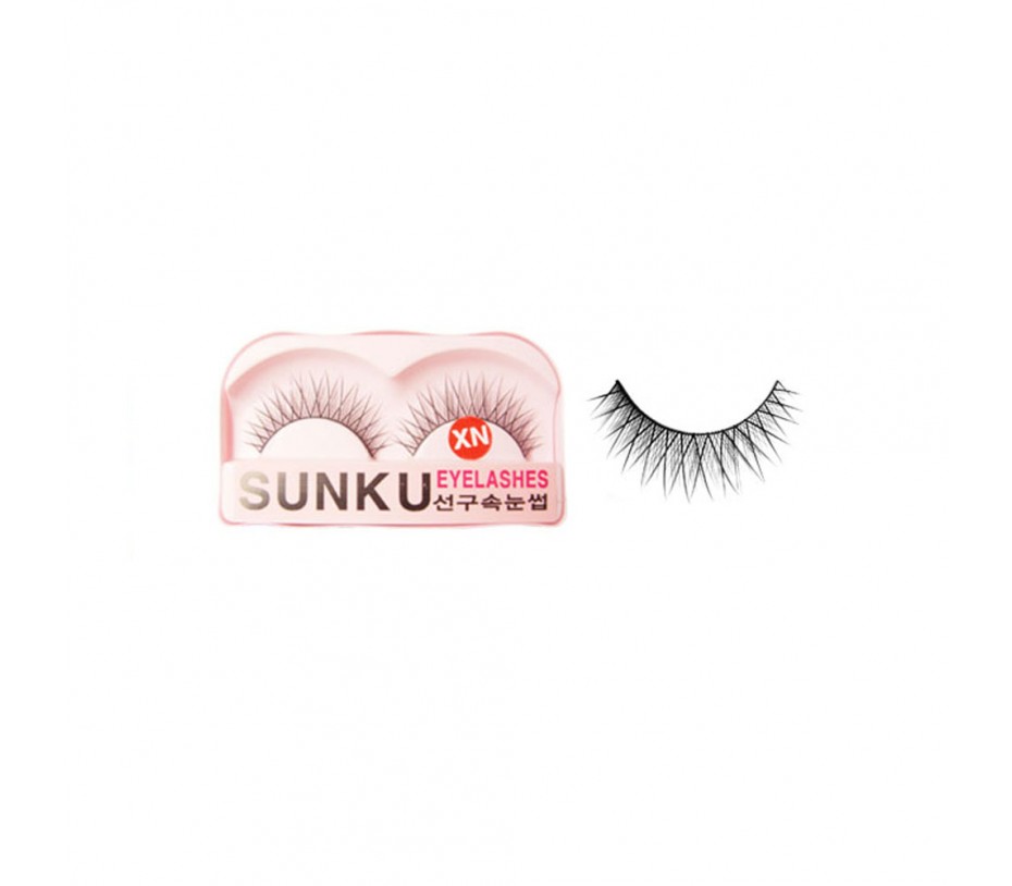 Sunku Eyelash with adhesive (XN)