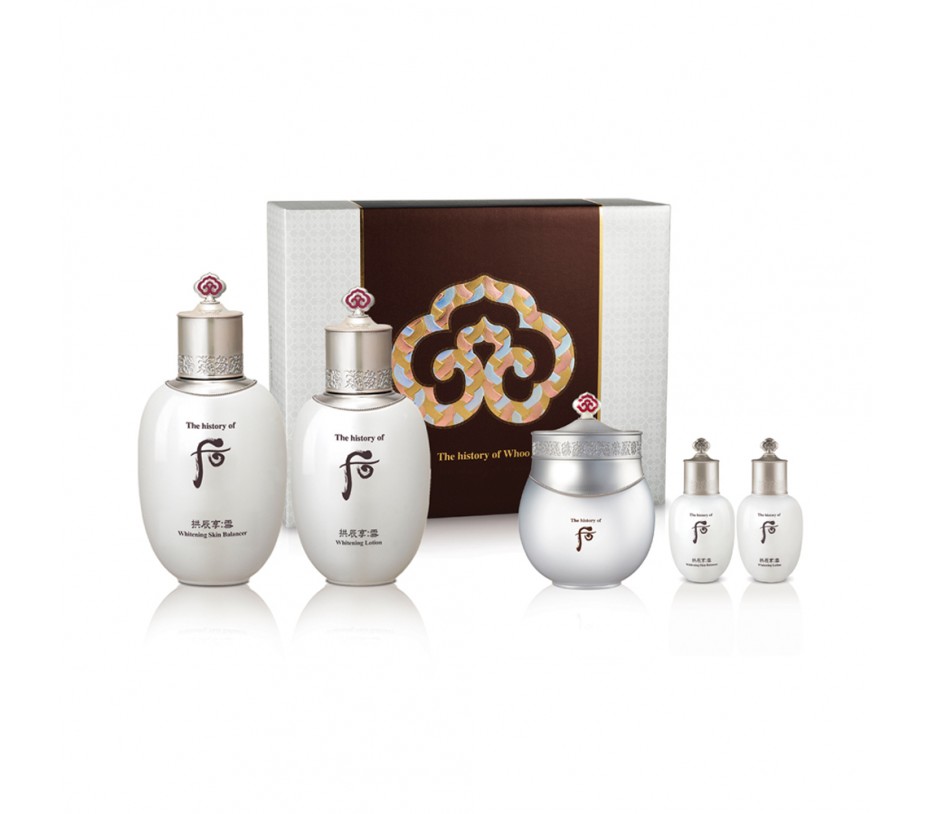 The History of Whoo Gongjinhyang Seol Whitening 3pc Set 2015